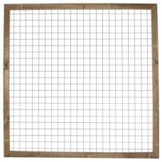 Gaas met geïmpregneerd houten kader 70 mm 180x180cm Gaas met geïmpregneerd houten kader 70 mm 180x180cm